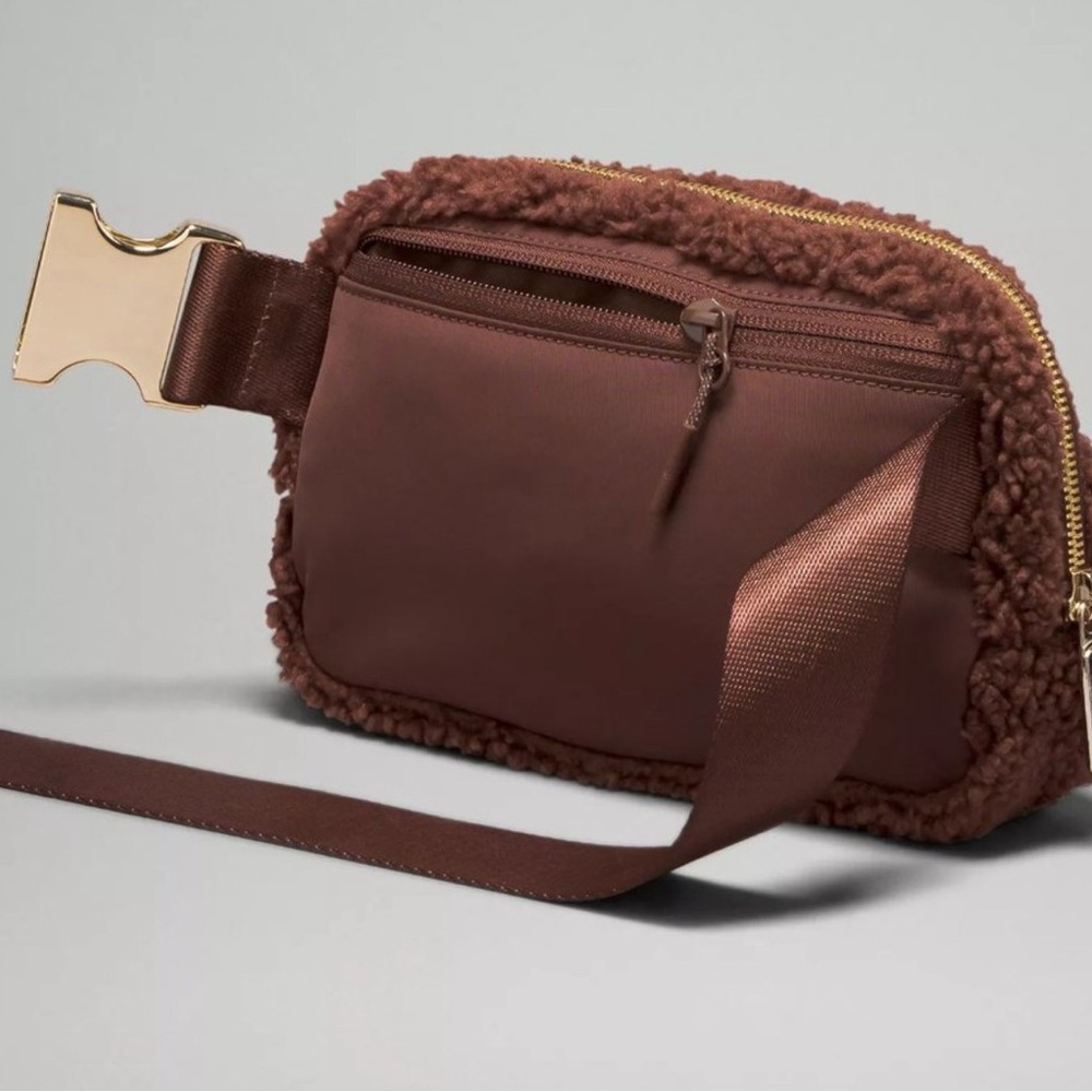 Lululemon Brown Fleece Everywhere Belt Bag - Picture 3 of 8
